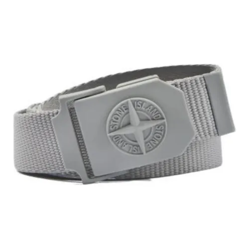 STONE ISLAND Nylon, Metal, Polyester, Polyamide, Iron Belt Men's Gray 