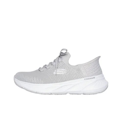 Skechers Slip Ins Anti Slip Wear Resistant Low Top Casual Running Shoes Women's Gray