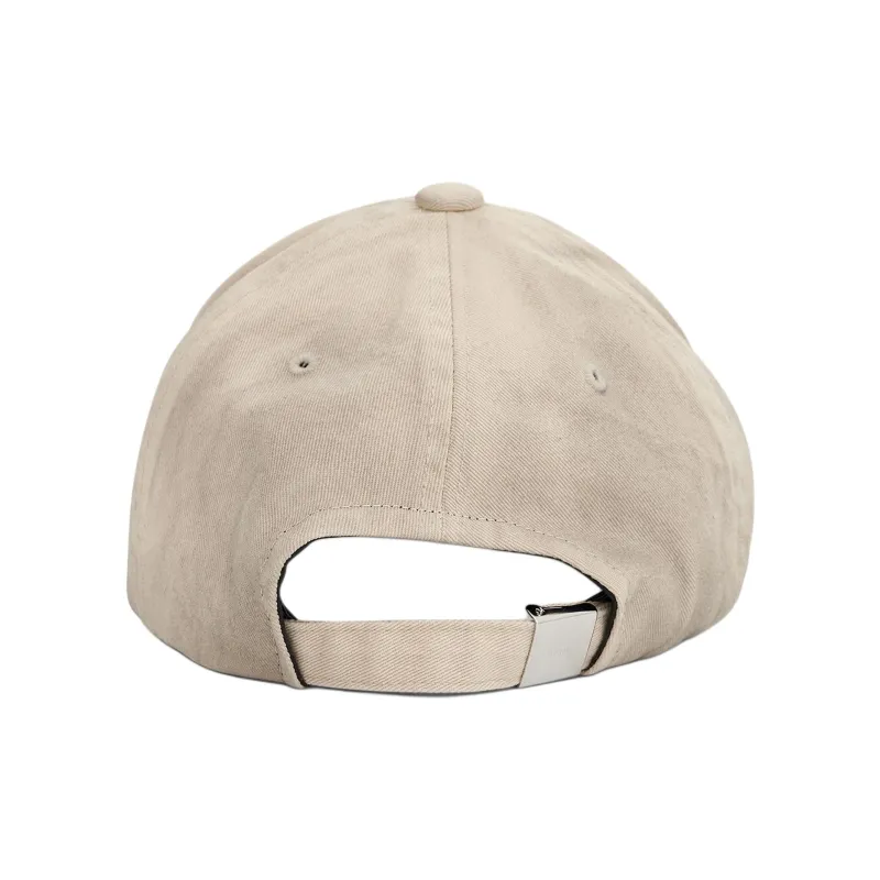 WE11DONE Cotton Baseball Caps Men's White-2