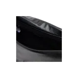 URBAN REVIVO Artificial Leather Crossbody Bag Medium Size Men's Black