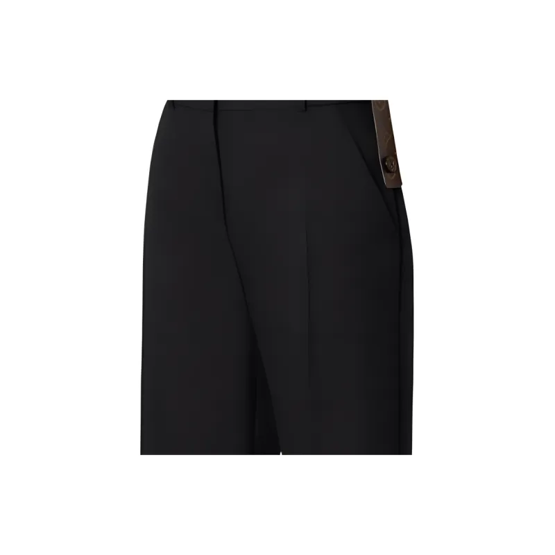 LOUIS VUITTON New Quarterly Products Of LV Casual Shorts Women's Black-5