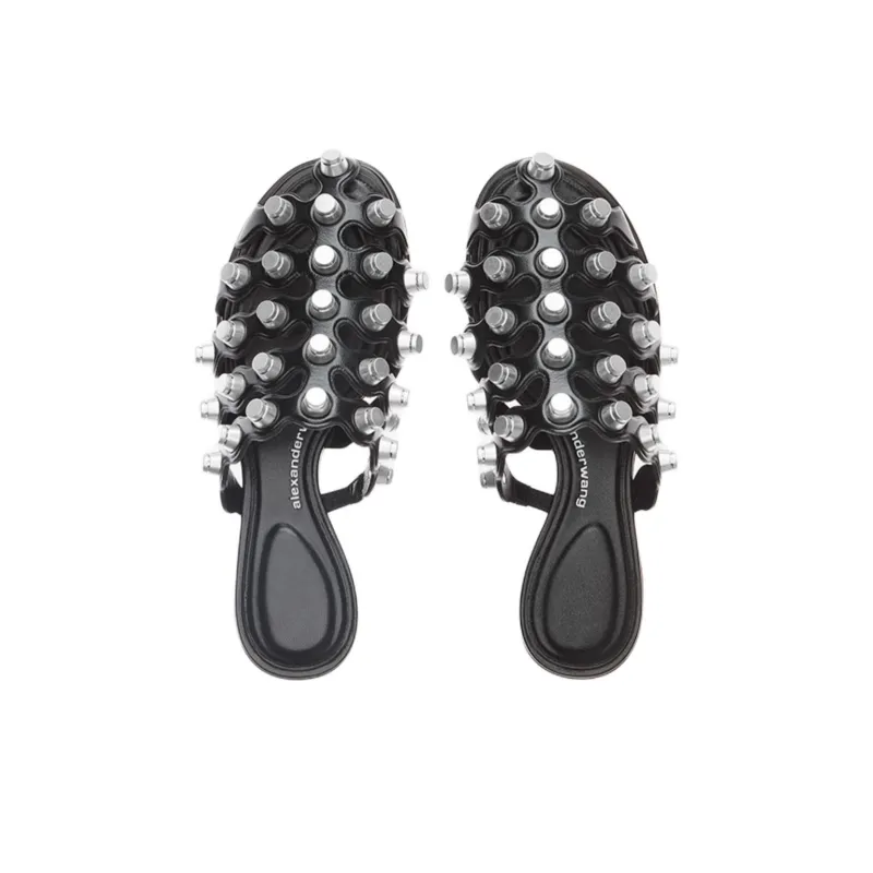 Alexander Wang Rexa Cage Slides Women's-3