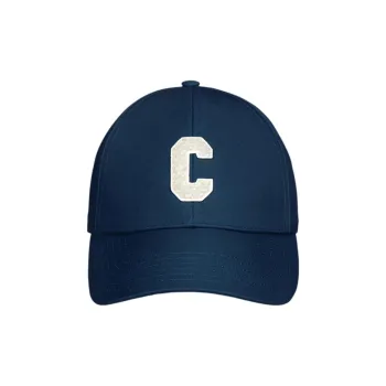 CELINE Initial Baseball Cap In Cotton