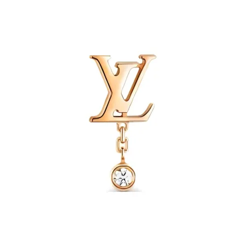 LOUIS VUITTON Idylle Blossom Lv Ear Stud Pink Gold And Diamond   Per Unit