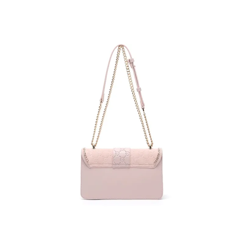 SEPTWOLVES PU Crossbody Bag Regular Women's Pink-4