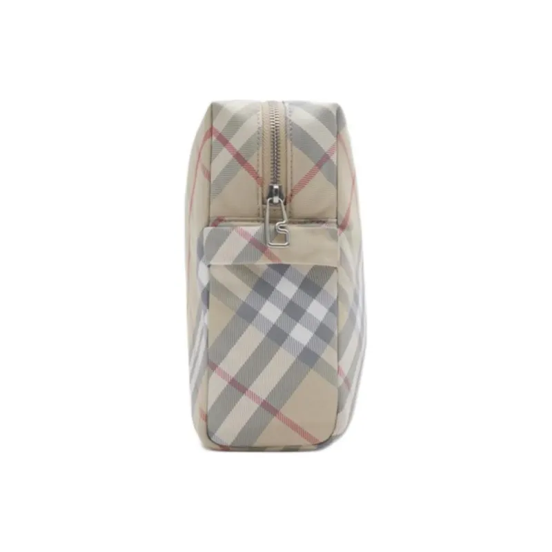 Burberry Polyamide Clutches Storage Bags Unisex Light Stone-2
