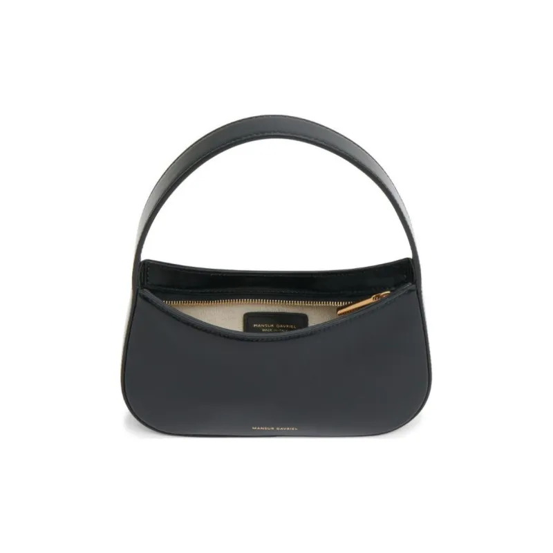MANSUR GAVRIEL Calfskin Handbag Women's Black-2