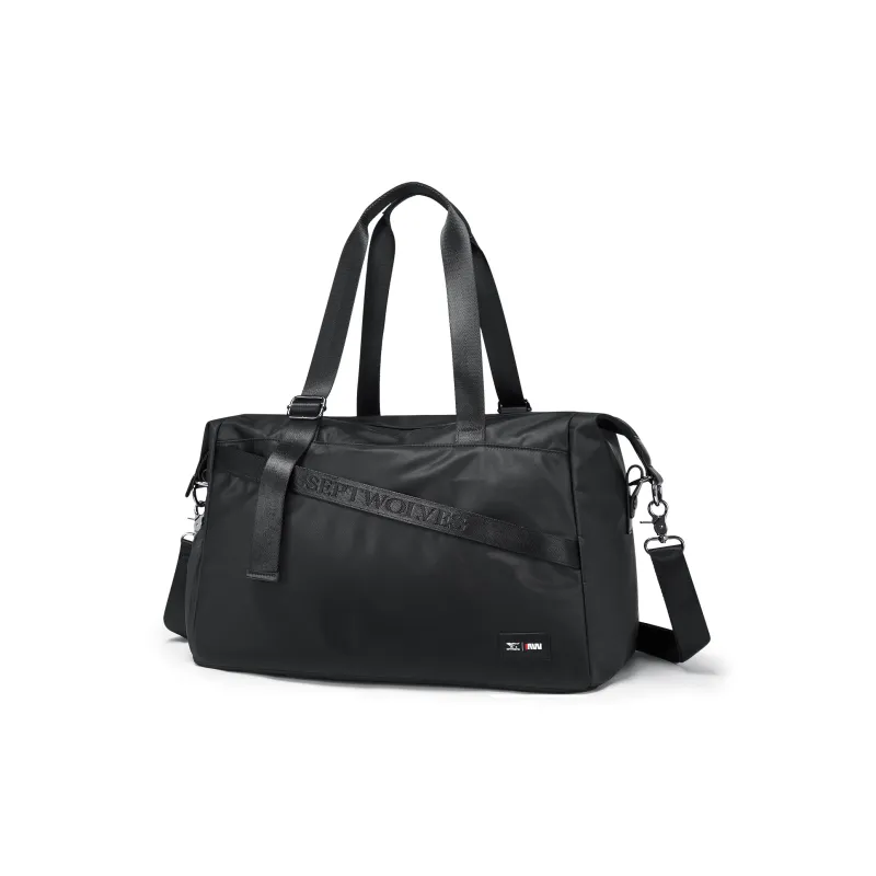SEPTWOLVES Oxford Multifunction Wet/Dry Separation Gym Bag Travel Bag QPL 29L Unisex Black-2