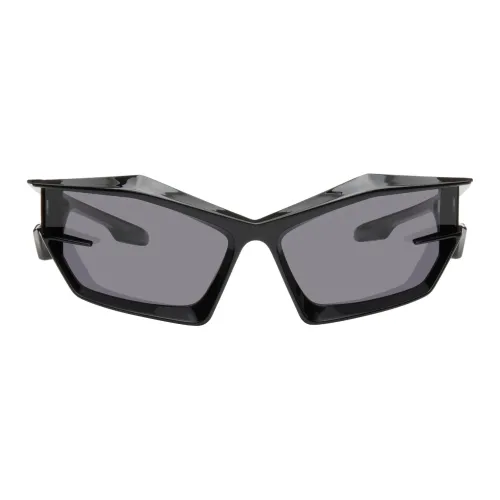 GIVENCHY Irregular Shape Sunglasses Unisex Black