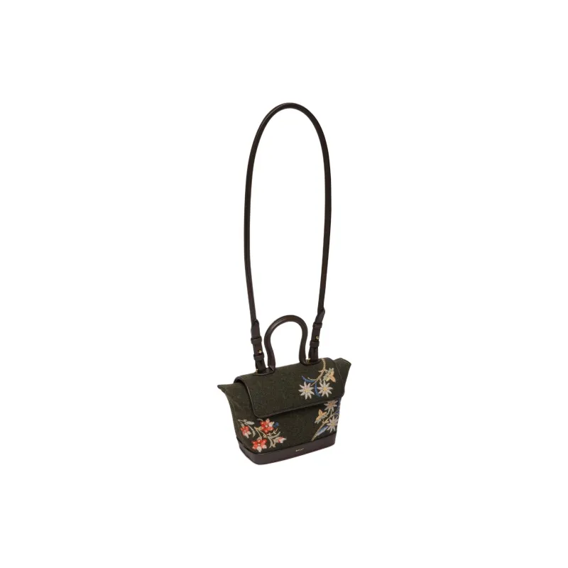 BALLY Alpine Flower embroidered Cross Body Bag-2
