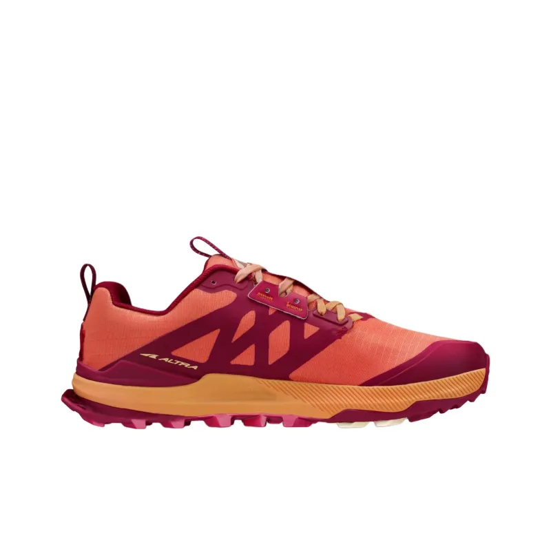 Altra Anti-Slip Wear-Resistant Low-Top Trail Running Running Shoes Women's Red Orange-1