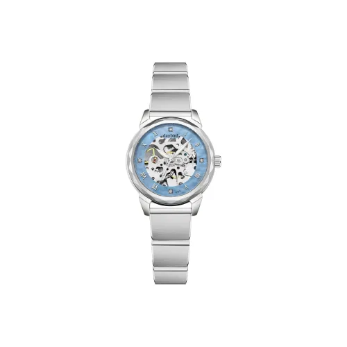DAYBIRD Mechanical Movement Stainless Steel Watchband Watch Women's Watch Blue Dial