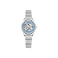 Silver Blue Dial-Bamboo Steel Band