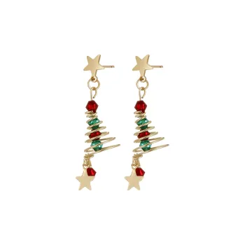 MISS XIA JWY S902 Sterling Silver Stud Stud Earrings Women's
