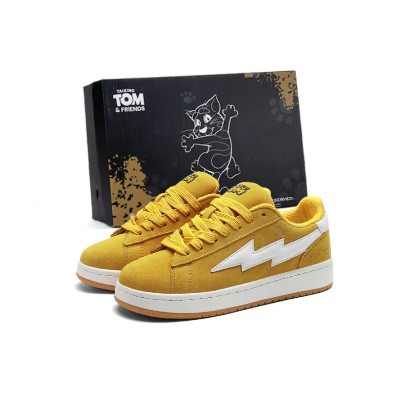 TALKING TOM Lightning Vengeance Storm Anti-Slip And Wear-Resistant Lightweight Low-Top Skateboard Shoes Unisex-34
