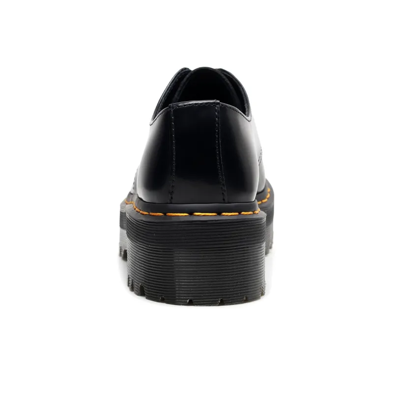 ApsdAa x SITULANG 3 Hole Platform Open Edge Beaded Leather Slip Resistant Low Top Casual Shoes Unisex Black-4