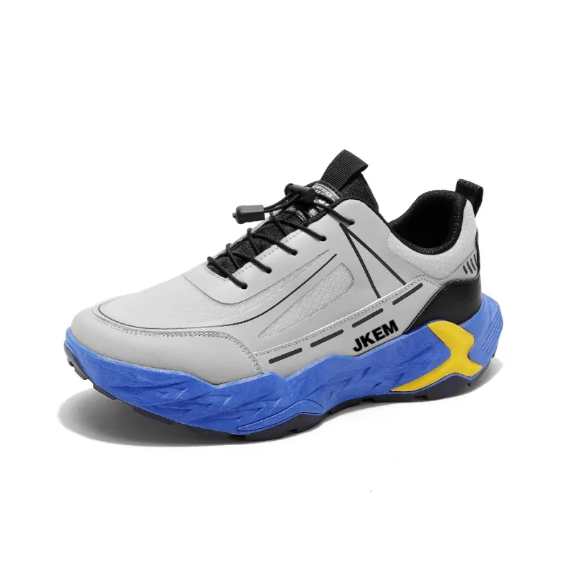 JKEM Cushioning Anti-Slip And Wear-Resistant Height Increasing Low-Top Chunky Sneakers Men's-6