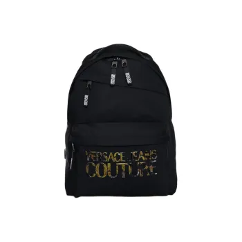 VERSACE JEANS COUTURE Synthetic Material Backpack Unisex Black