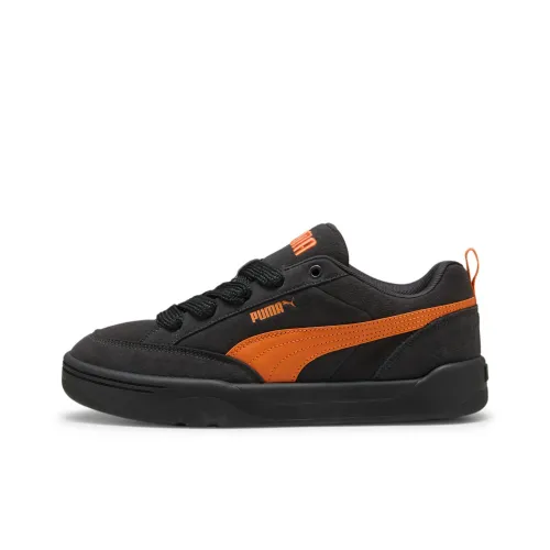 PUMA Breathable Lightweight Low-Top Skateboard Shoes Unisex Black
