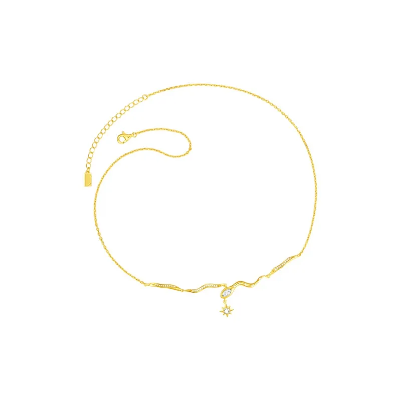 DESIGN CIRCLES S925 Silver Necklaces Women's-2