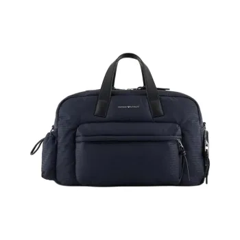 EMPORIO ARMANI Polyamide Travel Bag Men's Navy