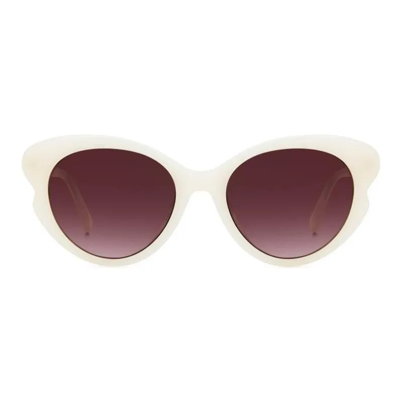 Kate Spade Acetate Oval Sunglasses Women's Ecru-2