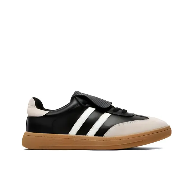 Year By Year Slip Resistant Skateboard Shoes Men's Black-1