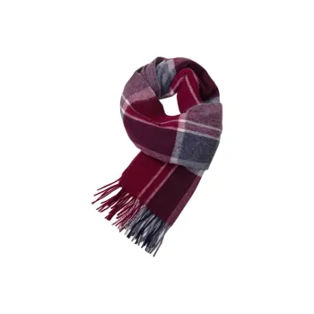 Red Bean Wool Knit Scarves Women's