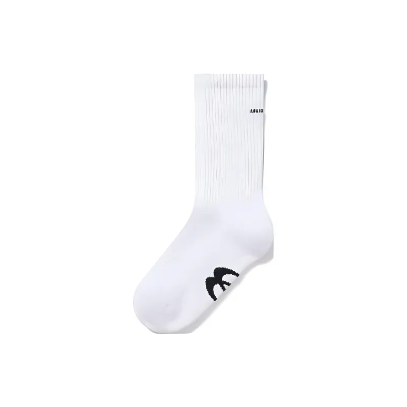 Balenciaga Crew Socks Regular Fit Men's 1 Pack White-0