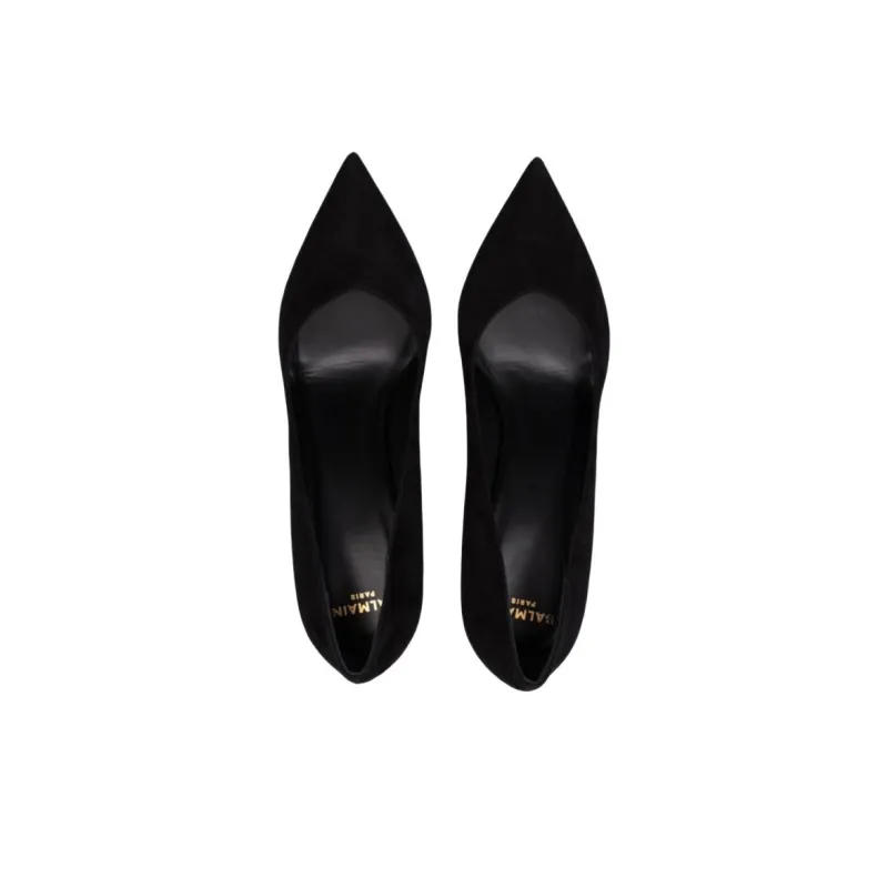 BALMAIN Slim Heel High Heels 10cm Women's Black-3