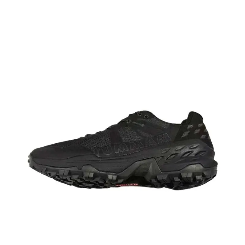 MAMMUT Cushioning, Waterproof, Breathable, Lightweight Low Top Running Shoes Men's Black-0