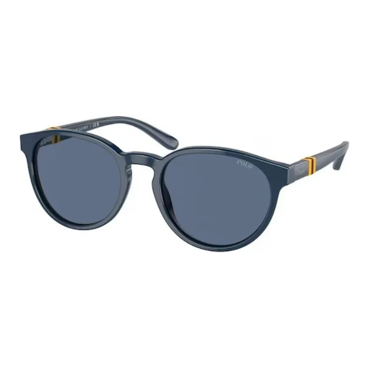 Polo Ralph Lauren Acetate Oval Sunglasses Men's Blue-0