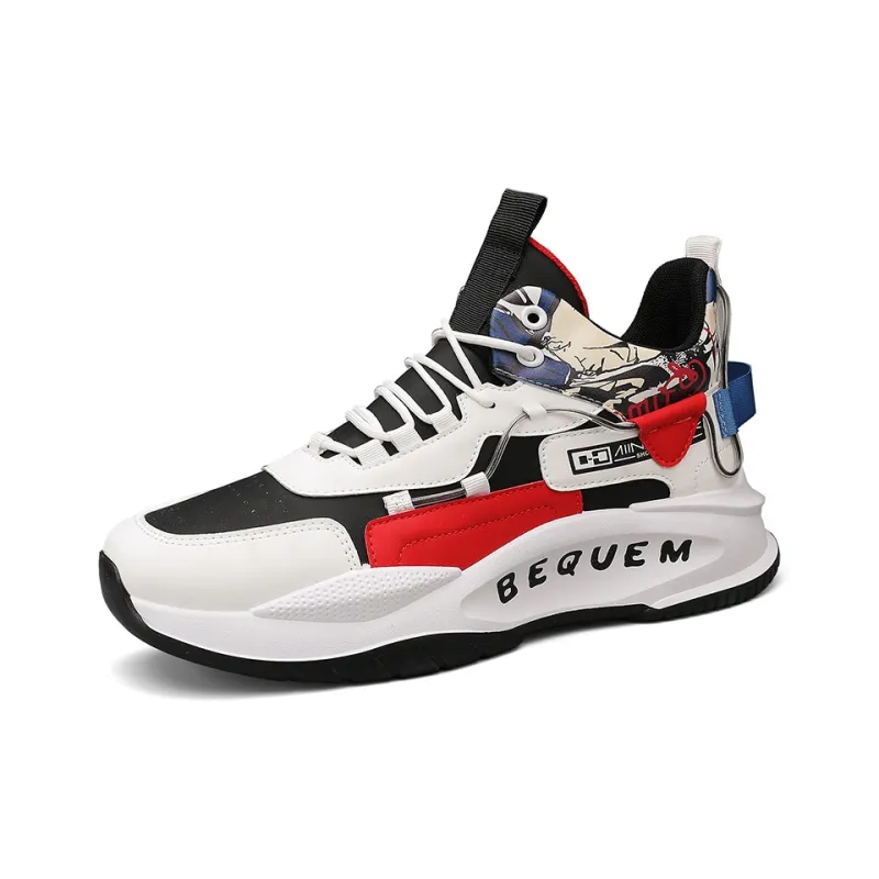 Swinsger Cushioning Slip-Resistant Breathable Grip High-Top Basketball Shoes Men's-5