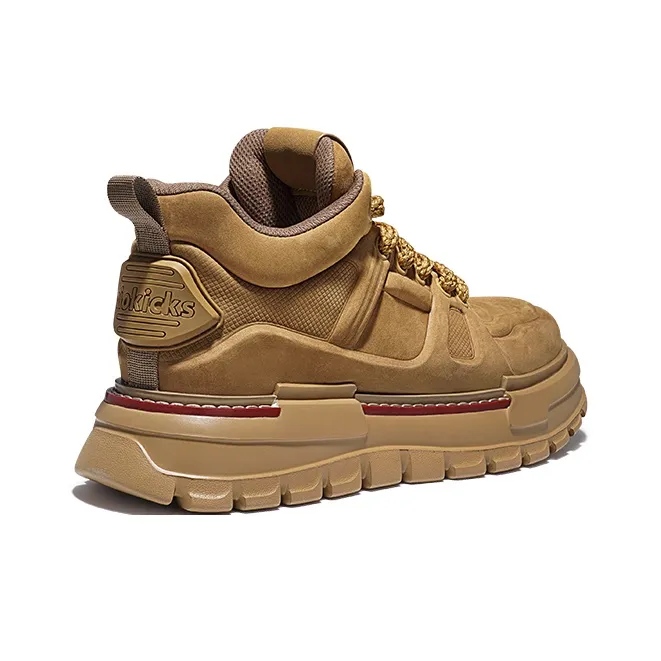 SALAXI Slip-Resistant High-Top Casual Shoes Men's-8