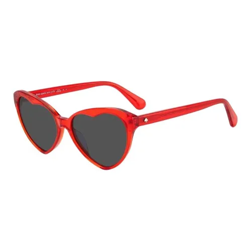 Kate Spade Acetate Irregular Shape Sunglasses Women's Red