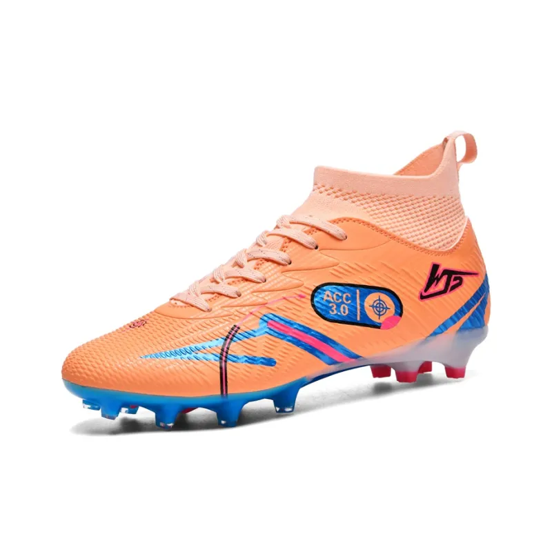 WEJIESS TF Rubber Broken Studs Soft Ground Firm Ground Anti-Slip Wear-Resistant Soccer Shoes Unisex-29