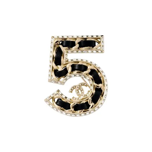 CHANEL Rhinestone Brooches Women's