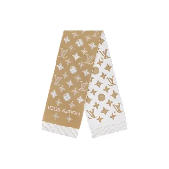 LOUIS VUITTON Wool Knit Scarves Women's