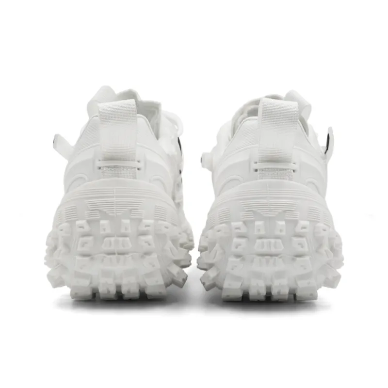 Hong Kong Meng Chunky Sneakers Unisex Low Top White-5
