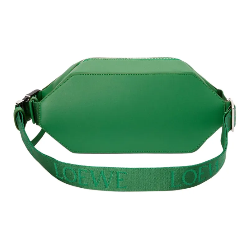 LOEWE Calfskin Shoulder Bag Crossbody Bag Fanny Pack Men's Tropical Green-2