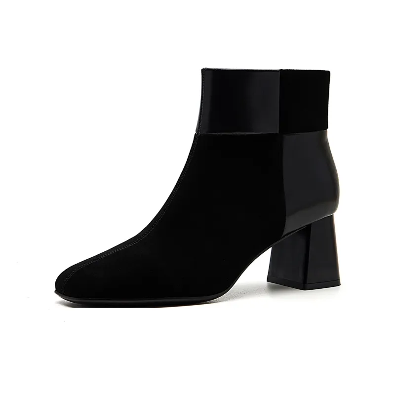 HARSON Ankle Boots Women's Black-1