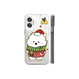Transparent White-Christmas Samoyed