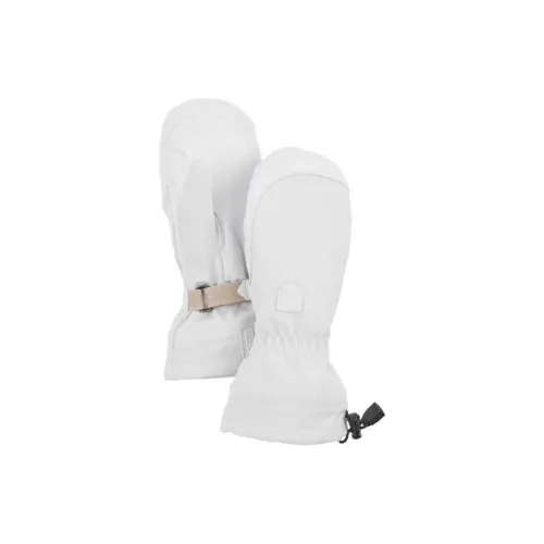HESTRA Polyester Leather Sports Gloves Women's White