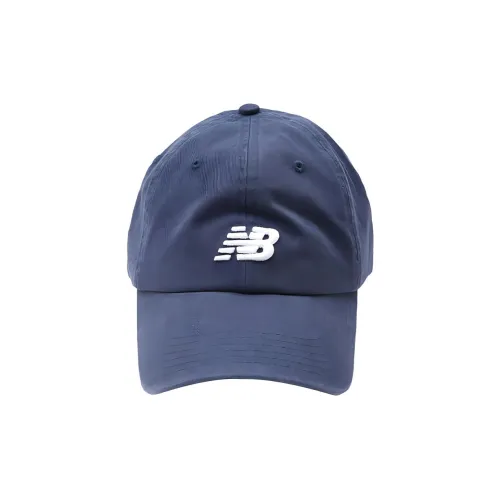 New Balance Cotton Baseball Caps Unisex Navy Blue