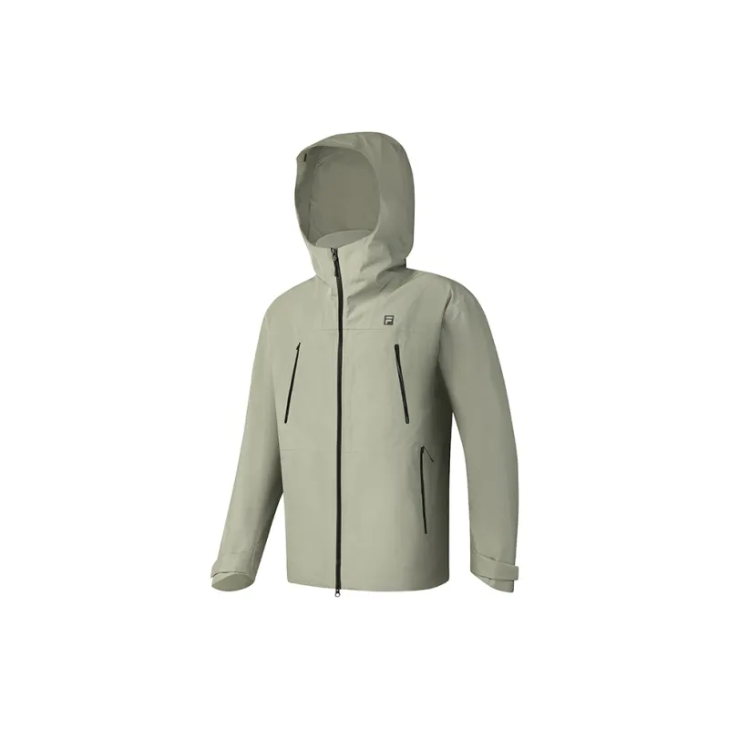 FILA Jackets Men Mang Gray Green-1