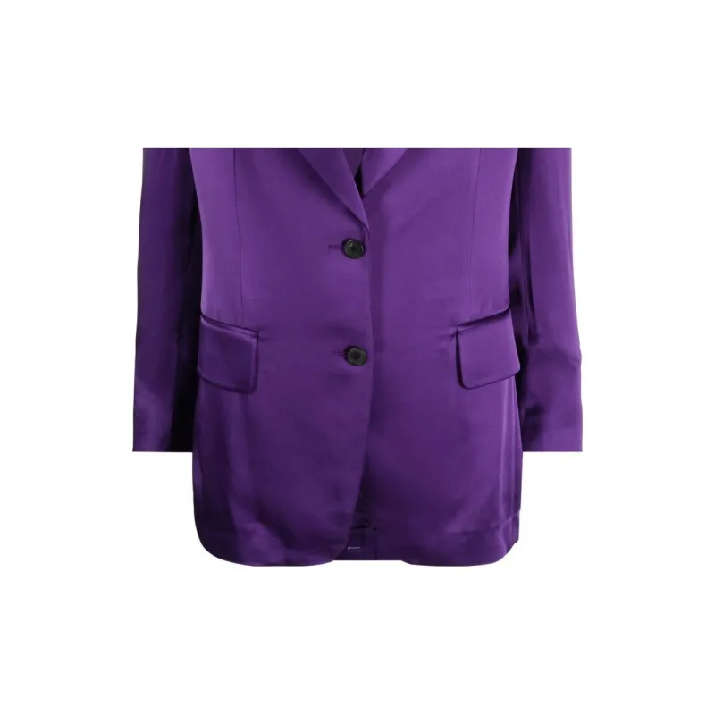 TOM FORD V Neck Single Breasted Blazer-5