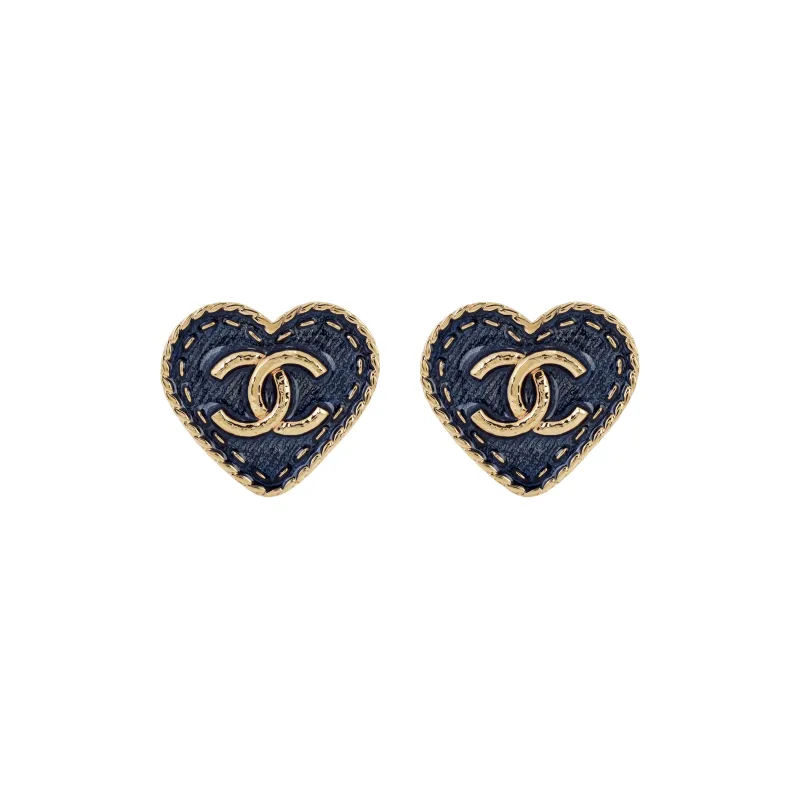 CHANEL Clip On Earrings Women's-0