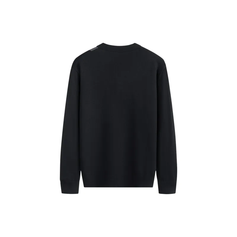 Dance With Wolves Sweater Men's Black-1