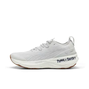 SAYSKY x PUMA Lightweight Low Top Running Shoes Men's Gray