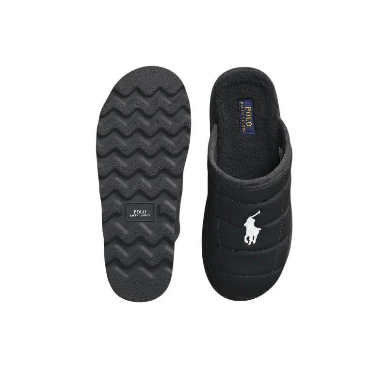 Polo Ralph Lauren Wrap-toe Slippers Men's Black-4